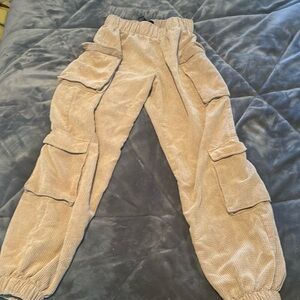Forever 21 tan baggy pants